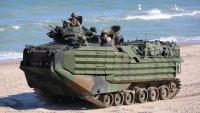 First 9 American Amphibious Assault Vehicles Arrive in Romania