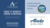 Anchorage Chamber of Commerce hosts governor forum Oct 5