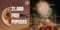 El Salvador’s Bitcoin Histórico 2026 to Serve 21,000 Free Pupusas in San Salvador