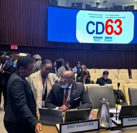 Minister Connor Leads Sint Maarten Delegation to 63rd PAHO Directing Council
