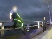 Florida cop rescues suicidal man from bridge