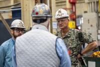 Portsmouth Naval Shipyard Hosts Rear Adm. Todd Weeks