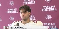 Watch: Texas A&M’s Mike Elko, players preview Arkansas