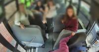 Students help bus driver during medical emergency
