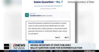 Guide to Nevada's ballot questions