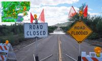 Urgent warning to seek higher ground as New Mexico dam is feared to break during major storm