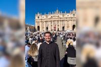WATCH: Denver Seminarian to be Ordained a Transitional Deacon by Bishop Barron in Rome