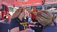 Red Out Party before Indiana Fever playoff victory brings fans together