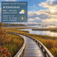 Rhode Island Weather for September 30, 2026