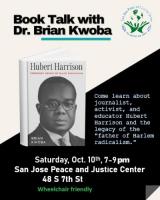 Saturday 10/10: Book Talk with Dr. Brian Kwoba