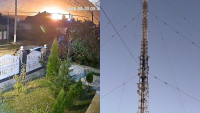 The drone that exploded in Hîrbovăț hit a telecommunications antenna. Details from the Police