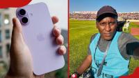Nairobi photographer impressed as stranger returns expensive iPhone he lost at Nyayo Stadium