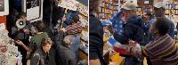 Protesters stormed Mahmoud Khalil’s book release. His Israeli editor confronted them.