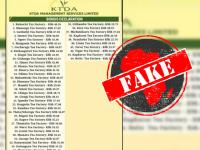 Kenya’s tea agency says circulating factory bonus payments list is fake
