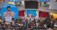 President Bio at Harvard University Calls for Jobs, Skills and Industrial Growth in Africa
