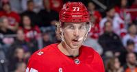 Red Wings RFA Edvinsson skating in Sweden after spending camp with team