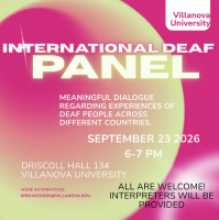 International Deaf Panel Discussion