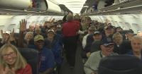 More than 60 Central Florida veterans depart on Honor Flight to Washington, D.C.