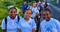 Over 200 Girl Guides walk to promote heart health