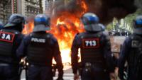 Fire on the streets, acid thrown at police, and dozens injured in French student protests over insufficient resources and dilapidated schools
