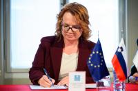 Signing of the agreement for the free transfer of land for the Ptuj Community Health Centre extension