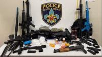 Baton Rouge SWAT raid results in arrest, seizure of 13 guns, drugs and $20k