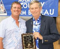 Dr. John Lewis wins  “Service to Agriculture” Award