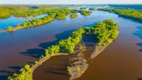 In Iowa, a $40 million Mississippi River project is rebuilding its disappearing islands