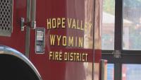 Hope Valley Wyoming Fire District responds to crash on Kingstown Road