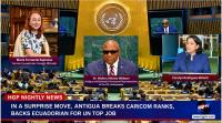 In A Surprise Move, Antigua Breaks Caricom Ranks, Backs Ecuadorian For Un Top Job