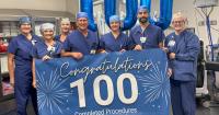 Hospital completes 100th robotic surgery
