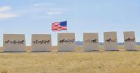 Bucking the wind: Wyoming artists transform wind blade into snow fence