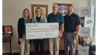First Bank Hampton donates to Chamber’s new office