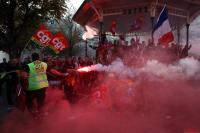 Hundreds detained in France as some student protests turn violent