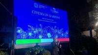 Italian Cinema in the Embassy Garden in Athens