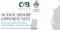 Joint CAB, UWI scholarship launched for banking professionals