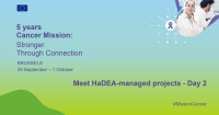 EU Cancer Mission Showcase event: Discover the HaDEA-managed projects participating on Day 2