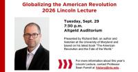 Historian Richard Bell examines the American Revolution through a global lens at NIU lecture series