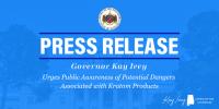 Governor Ivey Urges Public Awareness of Potential Dangers Associated with Kratom Products