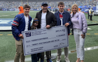 New Foundation, Award Honoring Hamish Fenton Unveiled at Rye and New York Giants Football Games