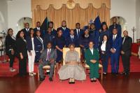National Youth Ambassadors, sworn in at Government House
