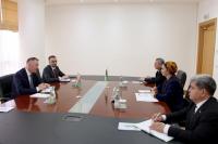 Meeting with the Ambassador of the Republic of Belarus to Turkmenistan was held