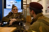 Local reenactment group honors Connecticut Military History during the New England Air Museum's First Annual WWII Weekend.