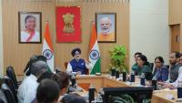 Delhi LG chairs meeting on student safety at DU Women's Colleges