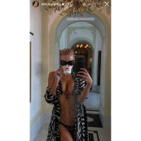 Brooks Nader Shows Off Her Wild Side in Tiny Zebra-Print Bikini While Enjoying Trip to Italy