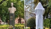 A citizen of Armenia attempted to destroy the monument to Heydar Aliyev in Tbilisi