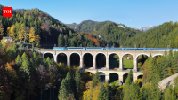 Austria's Semmering Railway, completed in 1854 across 41 kilometres of mountains with tunnels and viaducts, still carries trains 172 years later