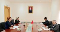 A meeting with the Ambassador of the Republic of Turkey was held at the Ministry of Foreign Affairs of Turkmenistan