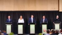 Election 2026: Farming, tax and climate policy debated at Mystery Creek