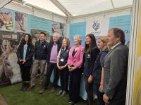 Ireland’s President visits The Donkey Sanctuary’s stand at National Ploughing Championships